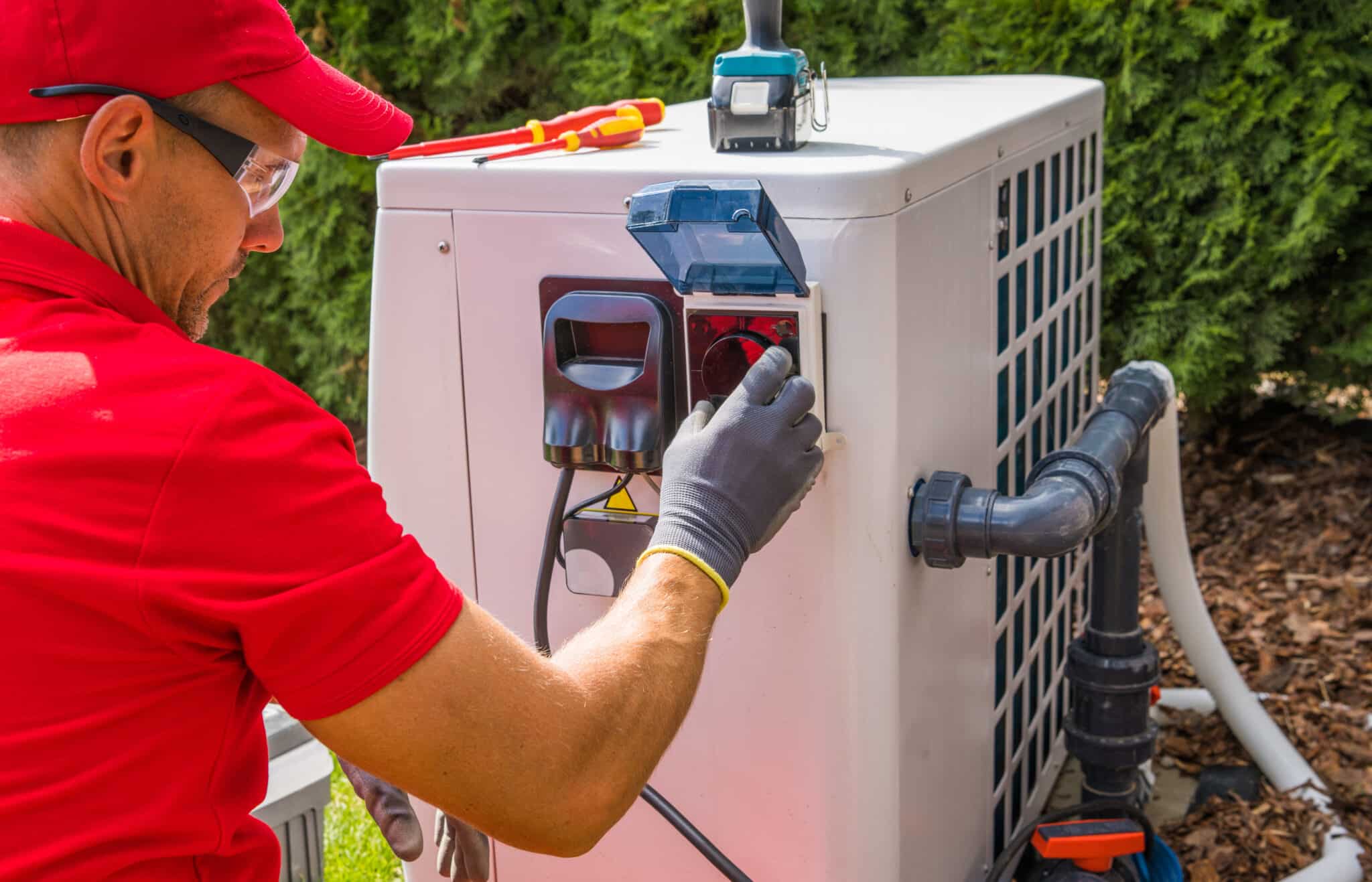 pool heater installation Lake Worth FL